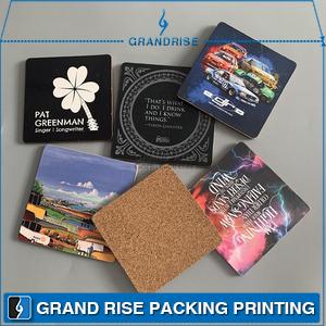 Wholesale Custom 5mm Thick Round Coaster Cork