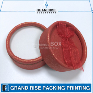 Custom Round Paper Ring Jewelry Small Box