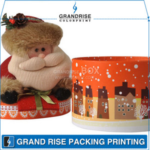 Christmas Cylinder Box, Exquisite Gift Box , Fashionable Gift Box